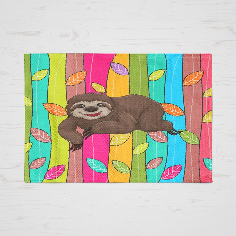 Throw Rugs Area Rugs Sloth Rug