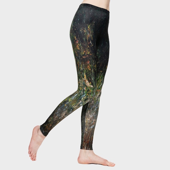 Earth print leggings 2025