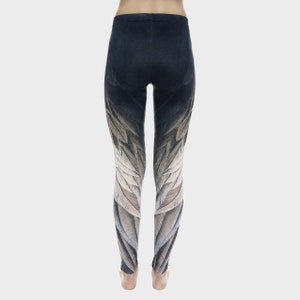 Eagle Printed leggings, Yoga Pants, Sports Leggings, Modern Design, Illustration, Artwork, Casual Leggings image 3