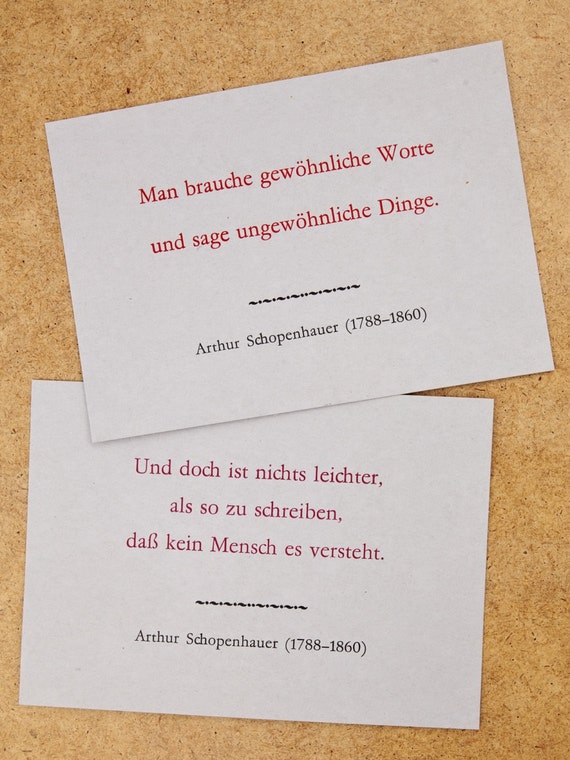 Zitate Geburtstag Schopenhauer