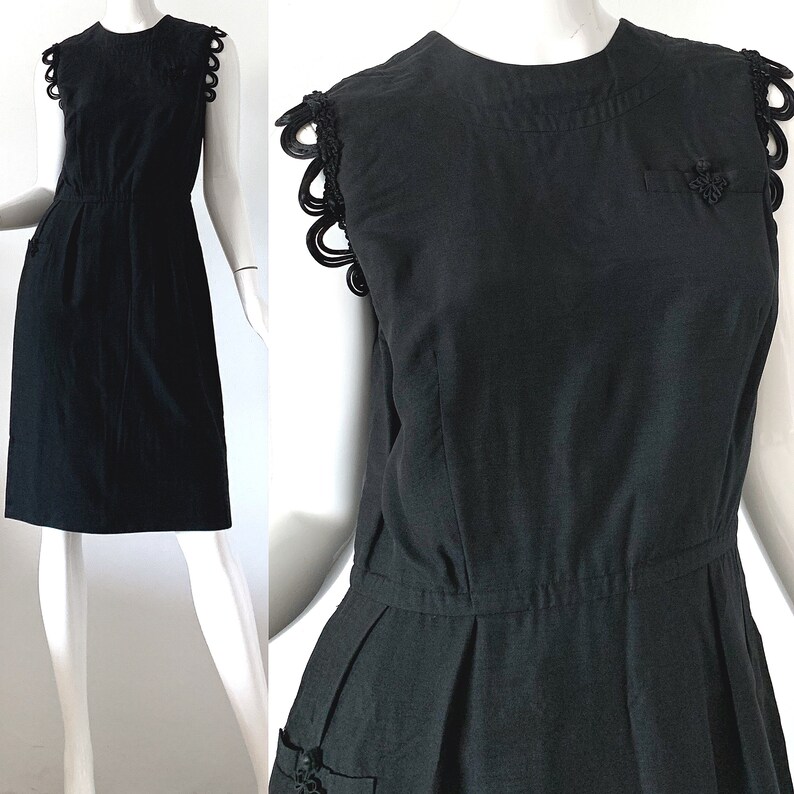 1960s black dress