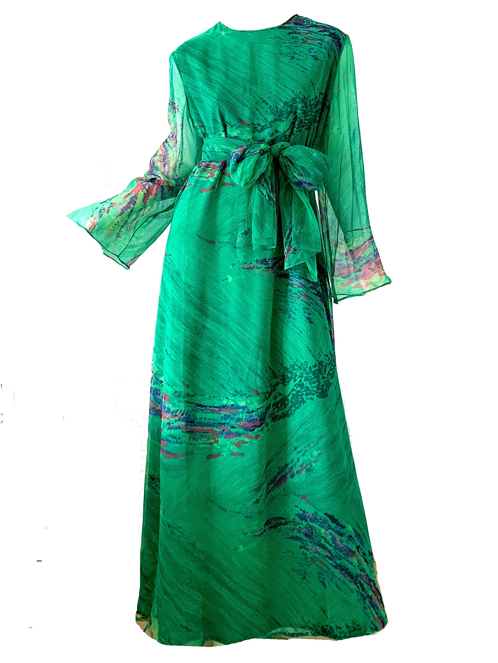 Scarvii - Vintage Contrast Style Cotton Long Scarf