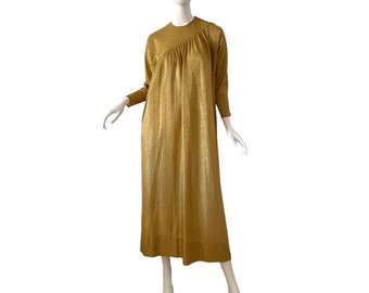 Gold Lame Kaftan | Etsy