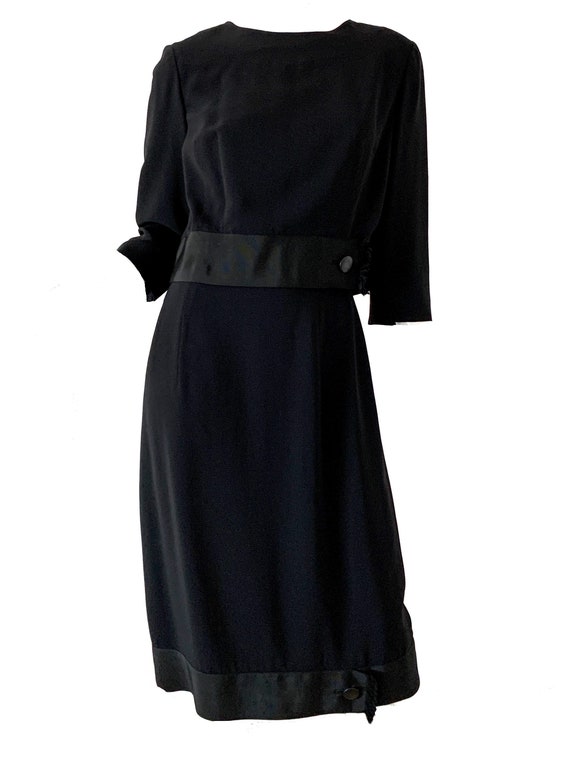 Vintage 50s Dress Suit / Maurice Rentner Silk Shea