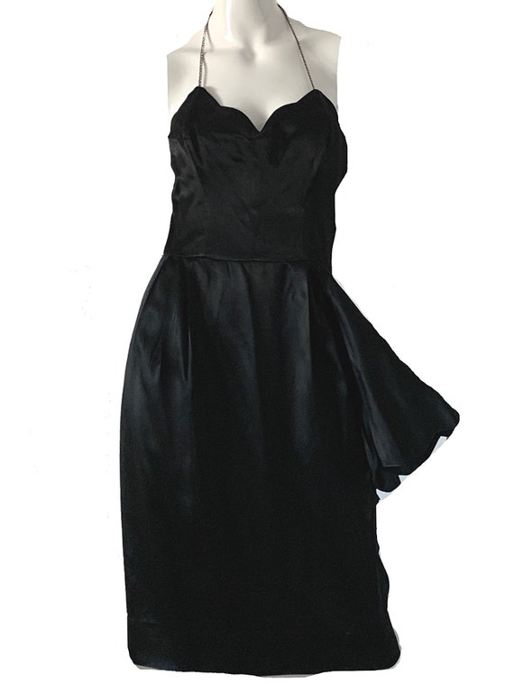 Vintage 50s Beaumelle California Dress / Rhineston