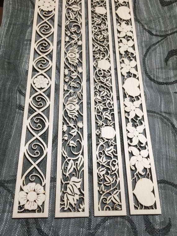 Fretwork Filigree Decorative Strips Etsy