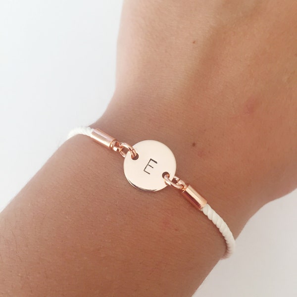 Initial bracelet, personalised bracelet, bridesmaid bracelet, Valentines gift for her, friendship bracelet, charm bracelet,  couple gifts