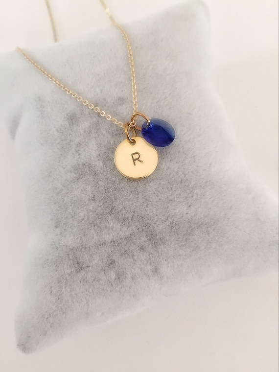 Personalised initial best sale necklace