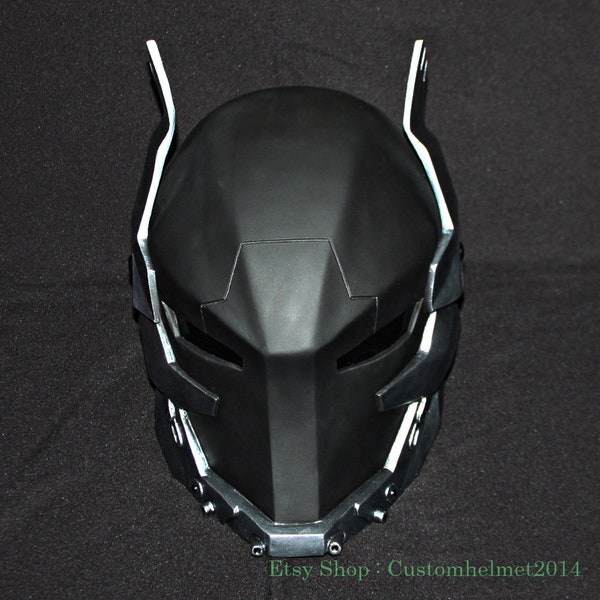 Arkham Knight Helmet Red Hood Jason Todd Mask Cosplay Halloween Costume Armor Suit M202