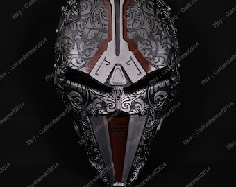 Darth Adraas Sith Acolyte Mask Costume Halloween Cosplay Stars Wars Prop ST20