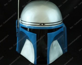 Jango Fett Helmet Mask Mandalorian Halloween Costume Cosplay ST08