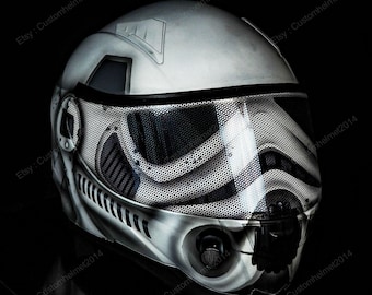 スターウォーズ キャプテンファズマ バイクヘルメット カスタム DOT