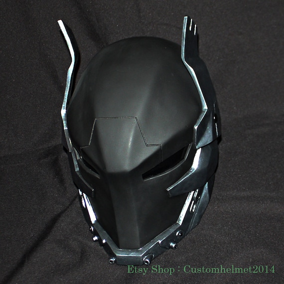 Arkham Knight Helmet Red Hood Jason Todd Mask Cosplay Etsy