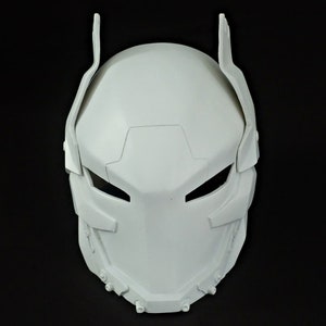 Arkham Knight Helmet Red Hood Jason Todd Mask Cosplay Halloween Costume Armor Suit M202 Unfinished Helmet