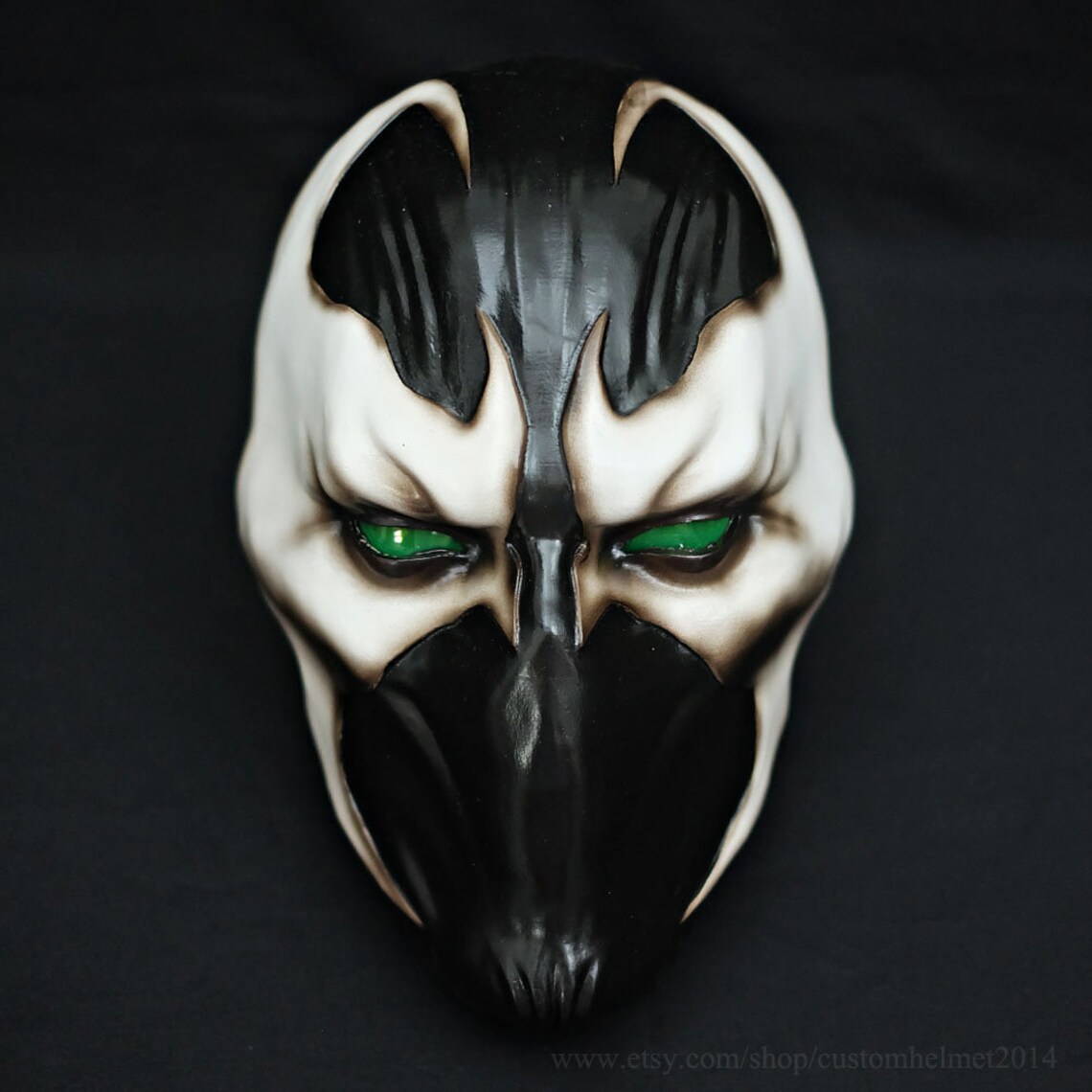 LED Mortal Kombat Spawn Helmet Mask Halloween Costume Cosplay Etsy