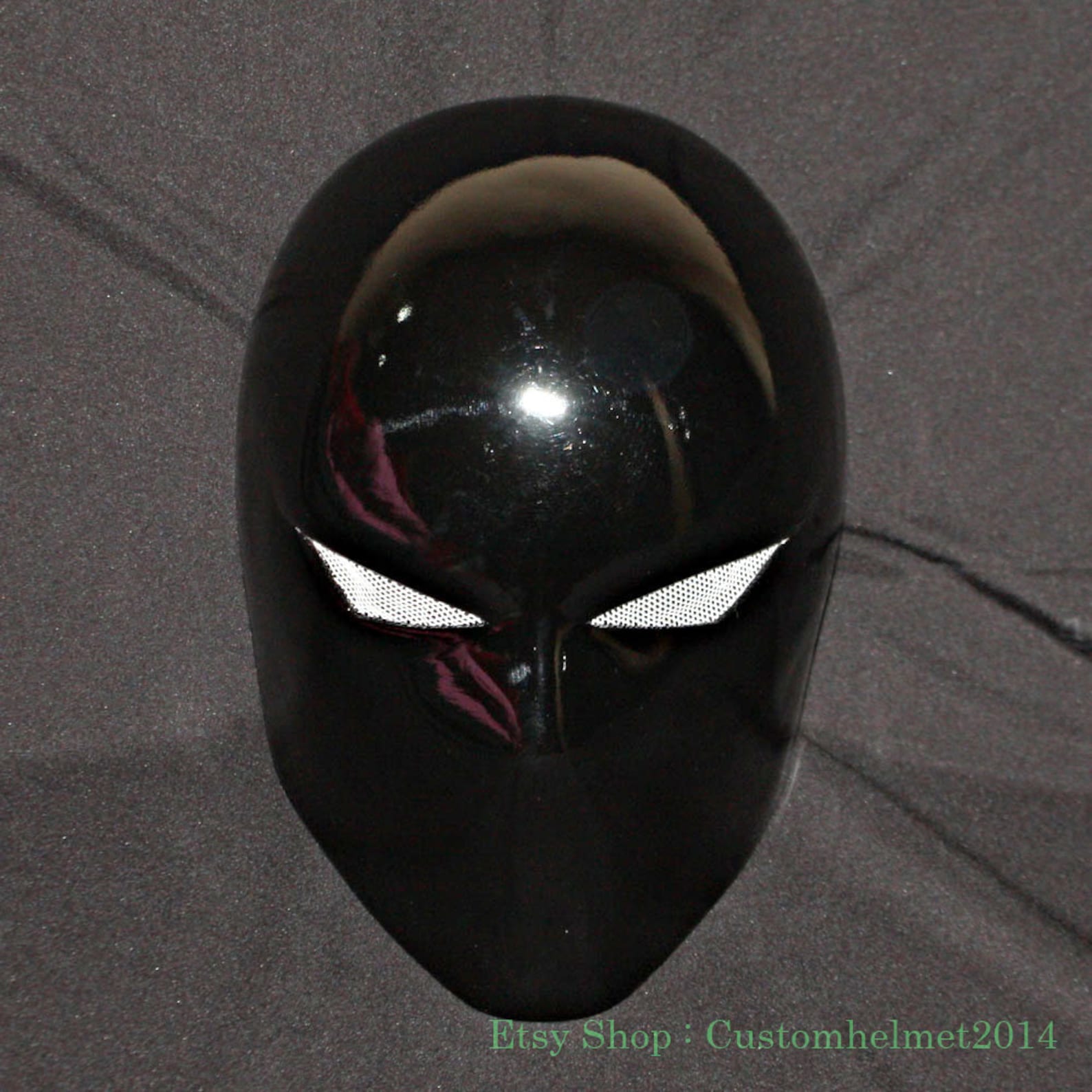Custom Agent Venom Helmet Mask Halloween Costume Cosplay Movie Etsy