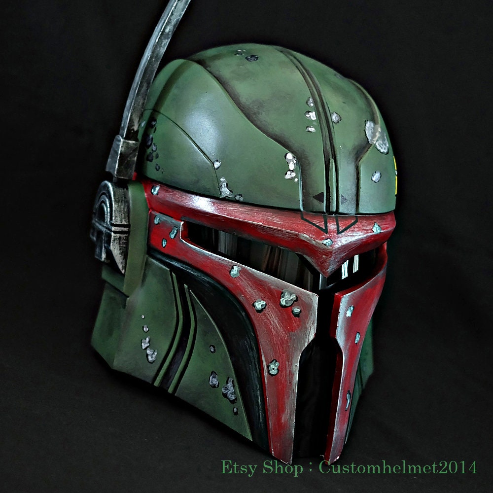 Boba Fett Mask Moulded Child Headpiece
