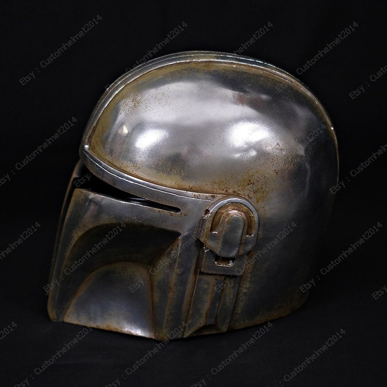Mandalorian Helmet Cosplay the Variant Mando Airsoft Mask Etsy