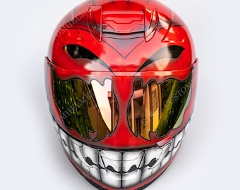 カスタムヘルメットペイント、カスタムバイクヘルメット、スーパー