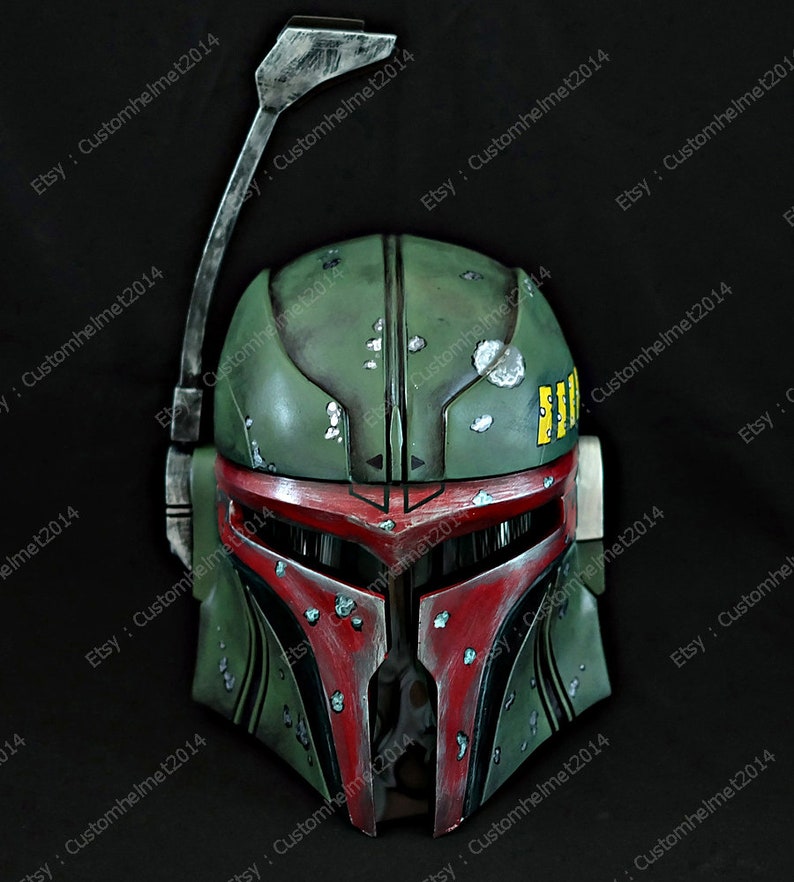 Boba Fett Helmet Airsoft Mask Cosplay the Variant Mandalorian Etsy