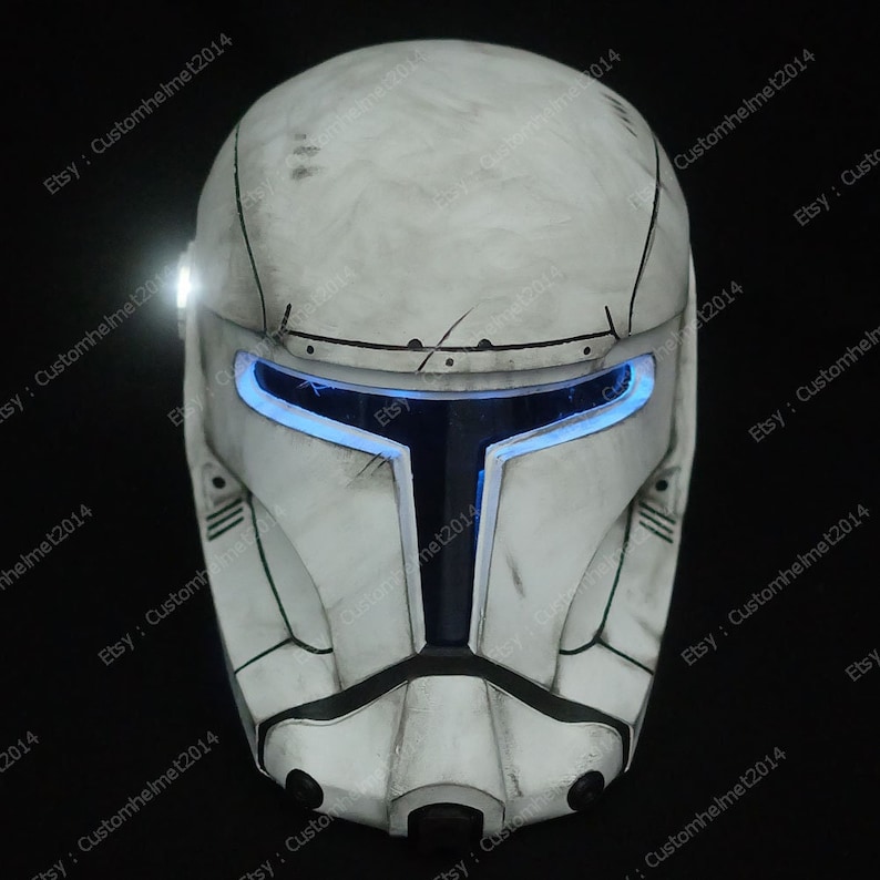 Custom Republic Commando Helmet Airsoft Mask Halloween Costume Cosplay - Grunt ST18