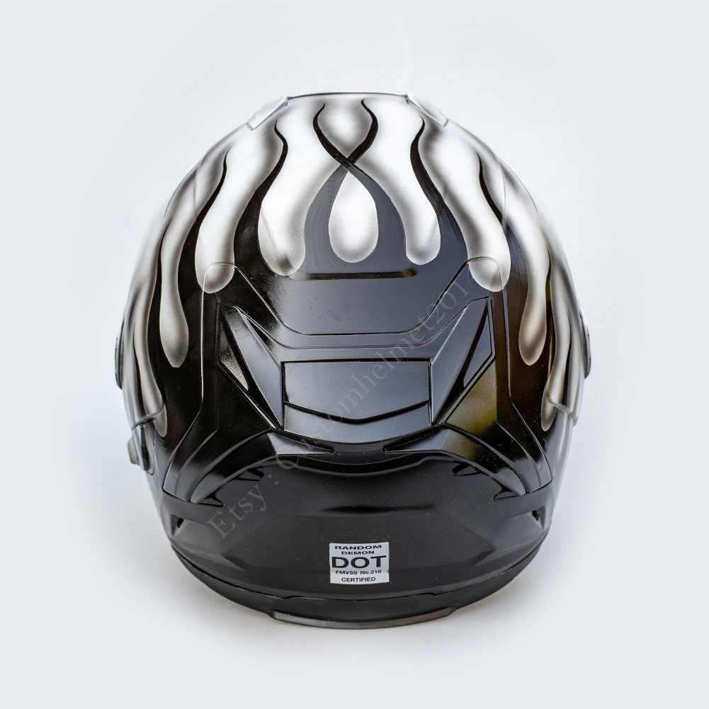 Custom Helmet, Custom Motorcycle Helmet, Superbike Helmet, Bike Helmet,  Carting Helmet, Crash Helmet, Airbrush Painted White Smiley CH07 - Etsy