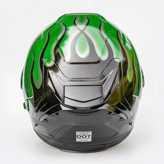 DOTカスタムバイクヘルメット バイク用 スーパーバイクライダー