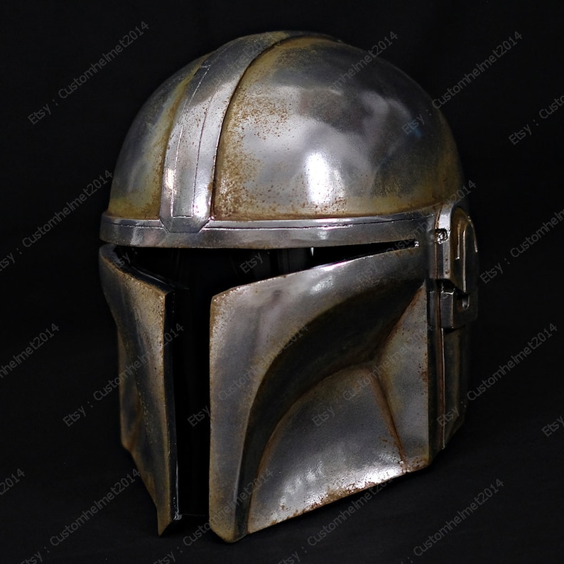 Mandalorian Helmet Cosplay the Variant Mando Airsoft Mask Etsy