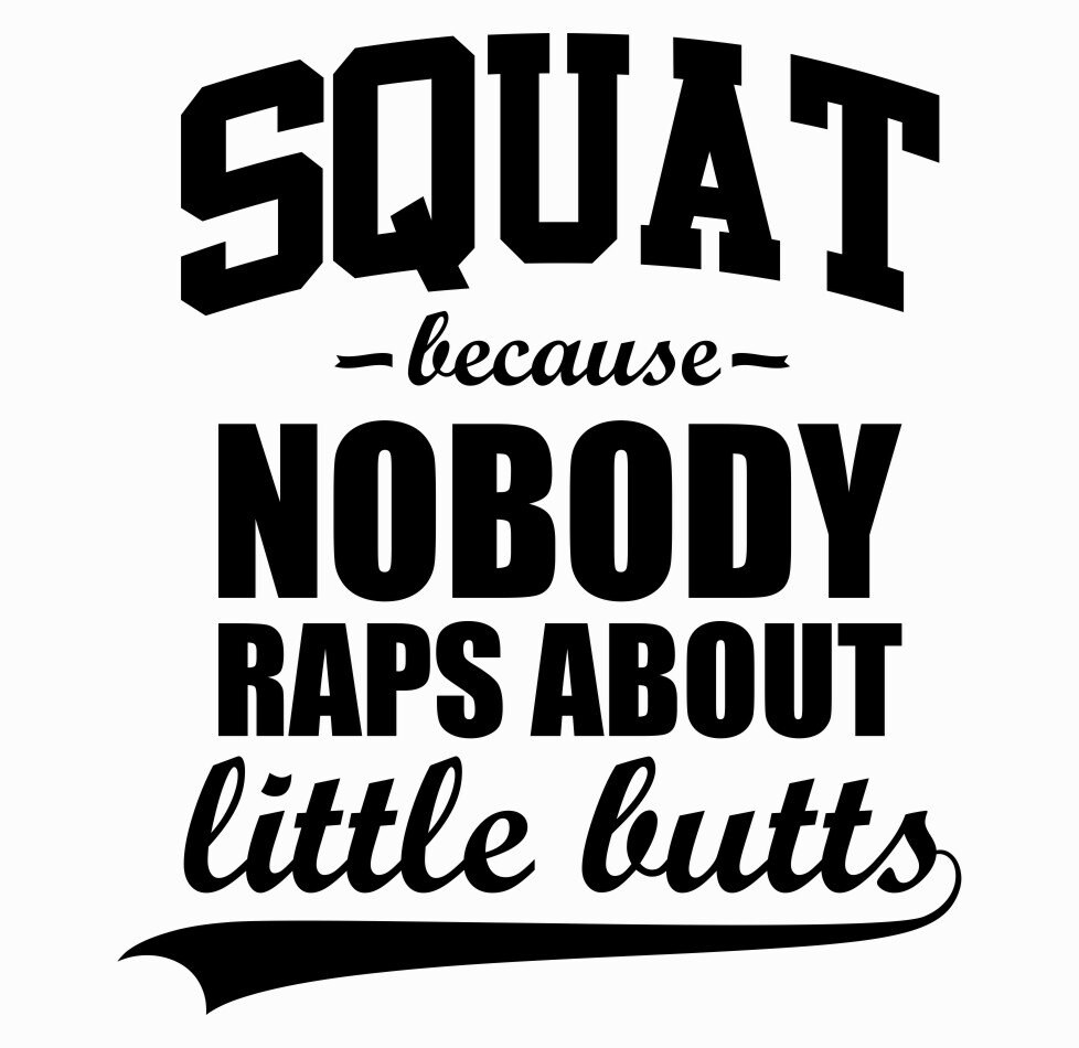 Gym Tank-squat Tank Fitness Gym Squat Because Nobody Raps - Etsy