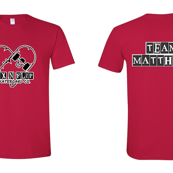 Team Matthew Walk shirts