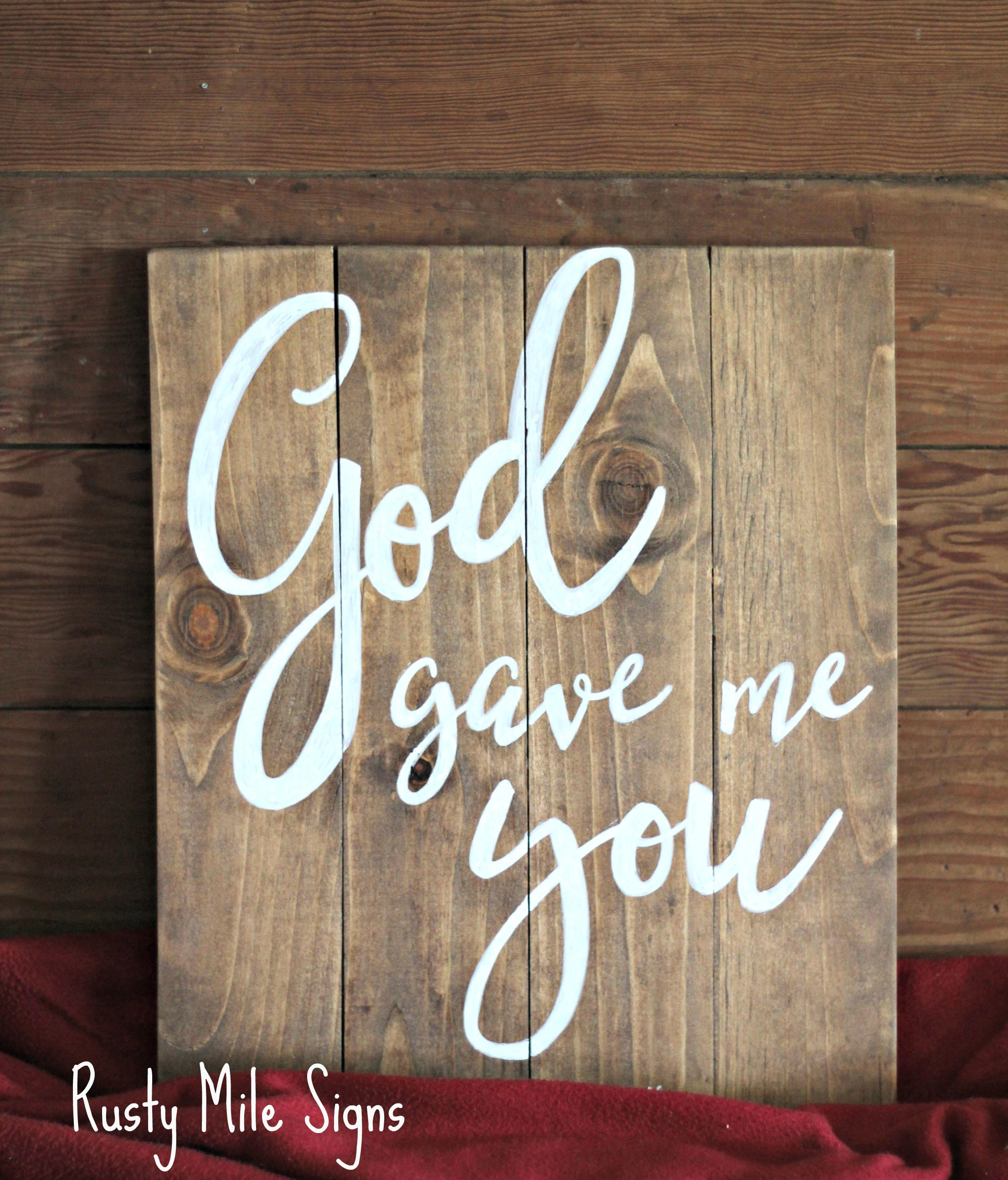 God Gave Me You Sign Etsy