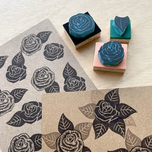 Kleine Rosen Motivstempel, perfekte Stempel zum Kombinieren