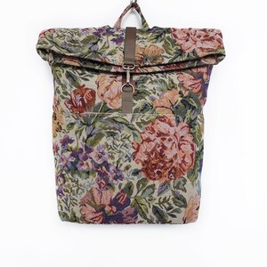 Tapestry Fabric Backpack - Etsy display picture 1