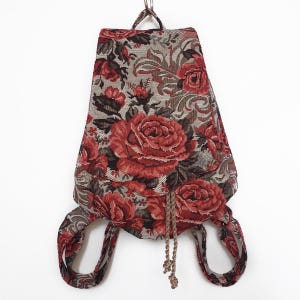 Backpack Tapestry Roses Backpack