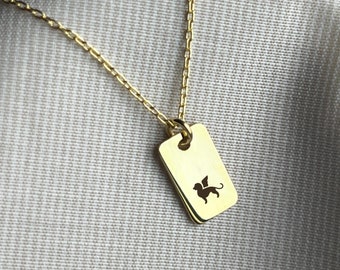 14K Gold Plated Venetian Lion Necklace: Sterling Silver Italy Jewelry