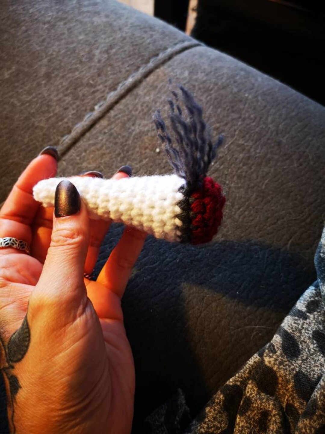 Blunt Cat Toy Joint Catnip Toys Weed 420 Doobie Cannabis Pot Etsy