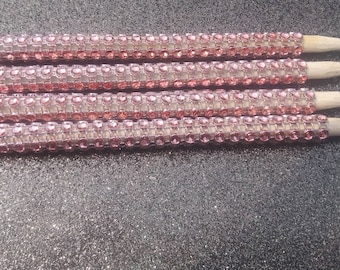 30 Rose Gold Bling Candy Apple Sticks 5 1/2 Zoll Sticks Bambusspieße Kostenloser Versand perfekt für Rice Krispy behandelt Candy Apples & Halloween