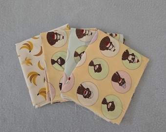 Monkey in the Round Fat Quarter Variety Pack