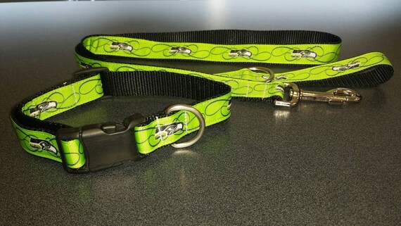 seahawks dog collar