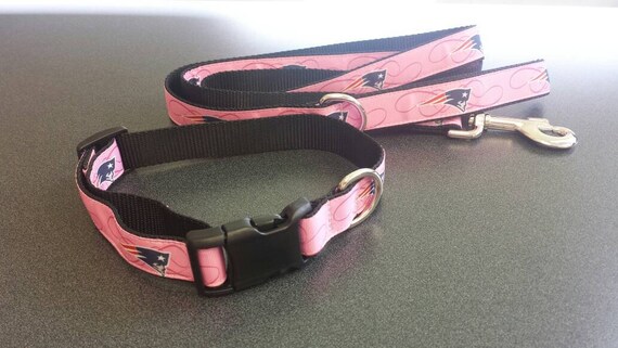 patriots dog collar