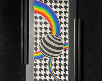 PLASMID by Axuro LTD - 6"x12" Hand Engraved Aluminum Panel - Original Artwork