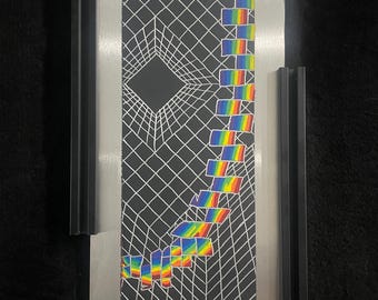WELLENÄNGE by Axuro LTD - 6"x12" Hand Engraved Aluminum Panel - Original Artwork