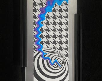 FERNWEH by Axuro LTD - 6"x12" Hand Engraved Aluminum Panel - Original Artwork