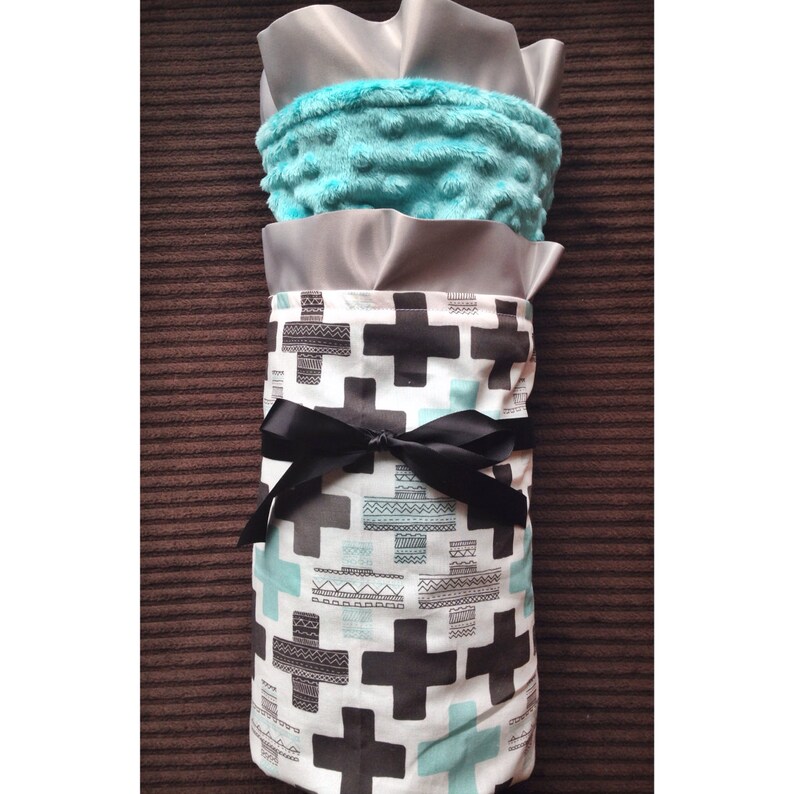 Baby Blanket Designer Swiss Army Cross Baby Blanket Etsy