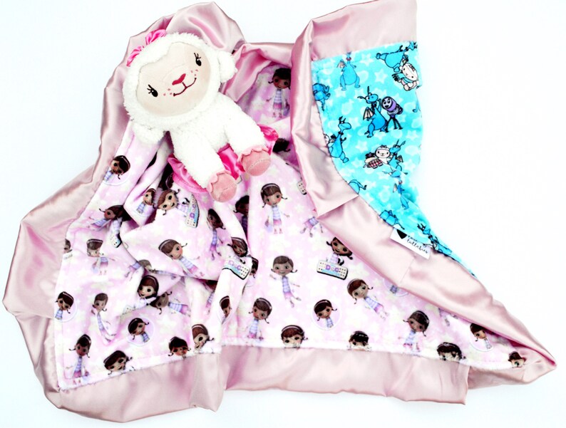 Small Animal Lovey Doc McStuffins Lambie Baby Blanket ...