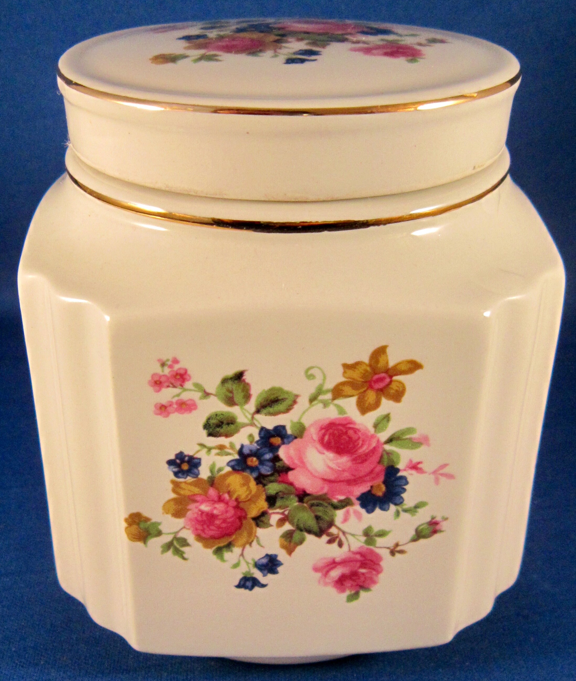 Sadler Tea Caddy Canister Jar 4 In. 4199 Vintage England Etsy Canada