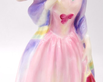Royal Doulton Miss Demure (HN1402) Bone China Figurine (7.5 In
