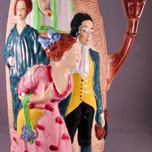 Burleigh Ware Sally In Our Alley Pitcher Jug (9.75 In.) - England