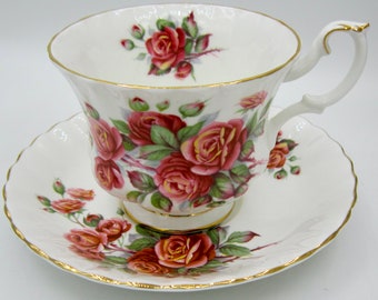 Royal Albert Centennial Rose Bone China Tea Cup and Saucer