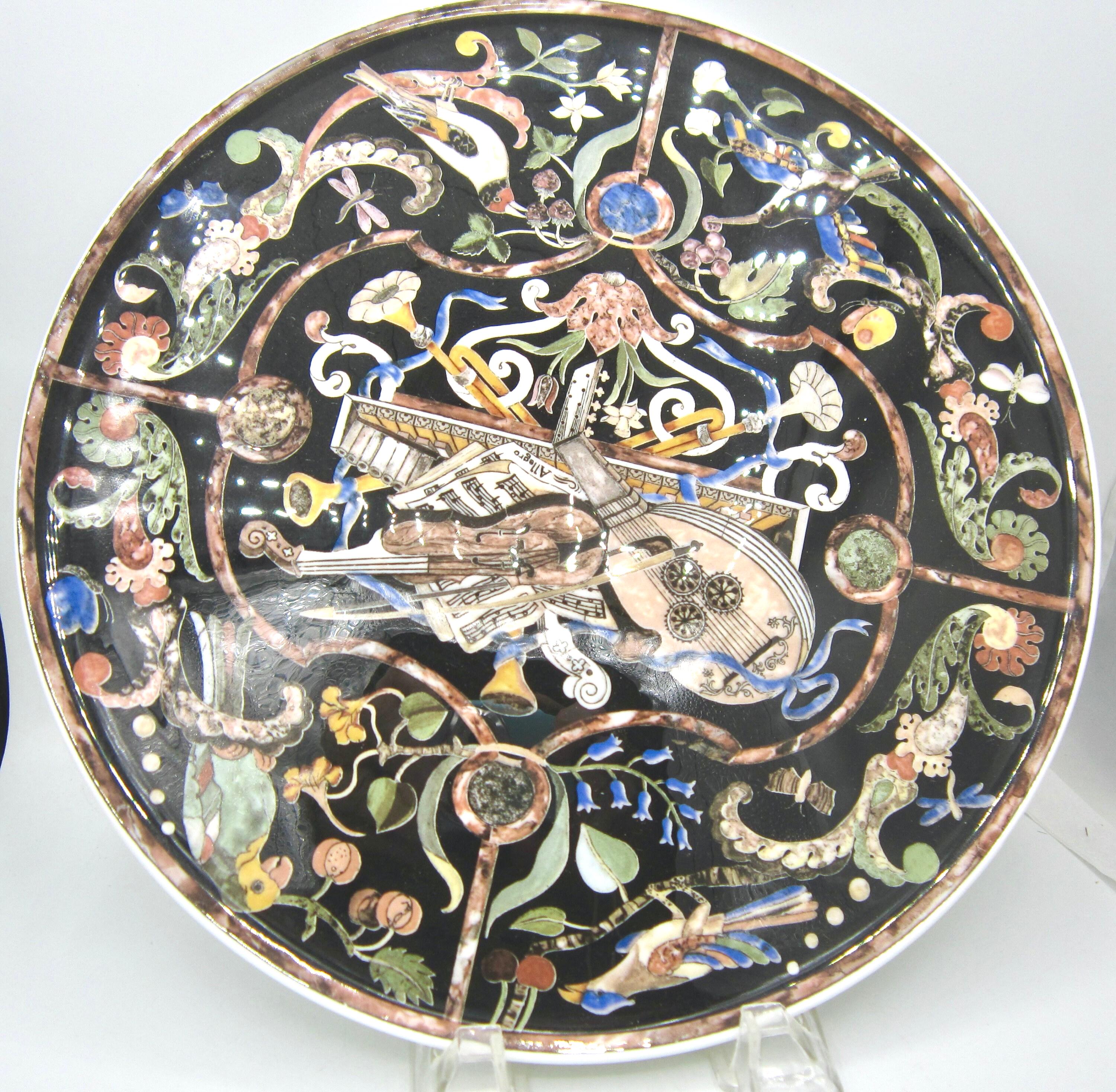 Villeroy Boch Intarsia Bone China Chop Service Plate (11.75 In